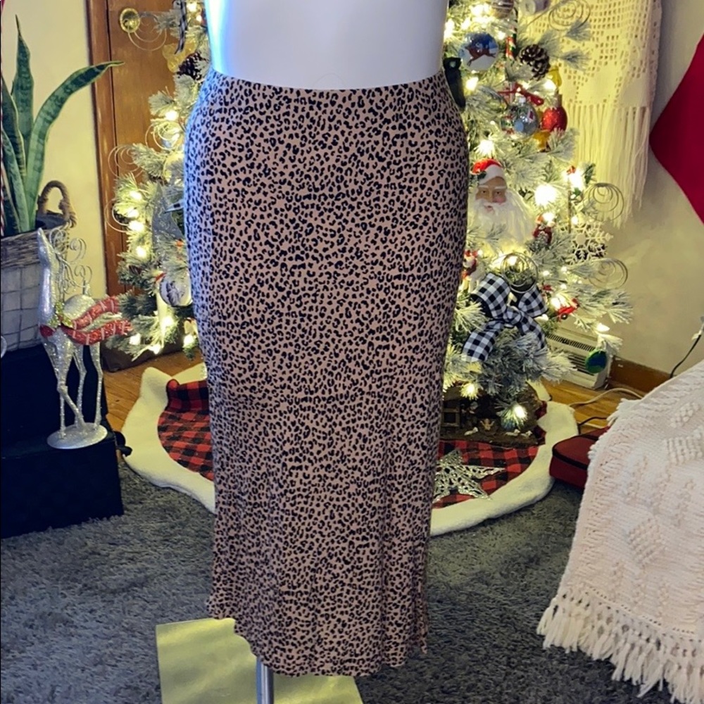 Maxi Skirt- Leopard.